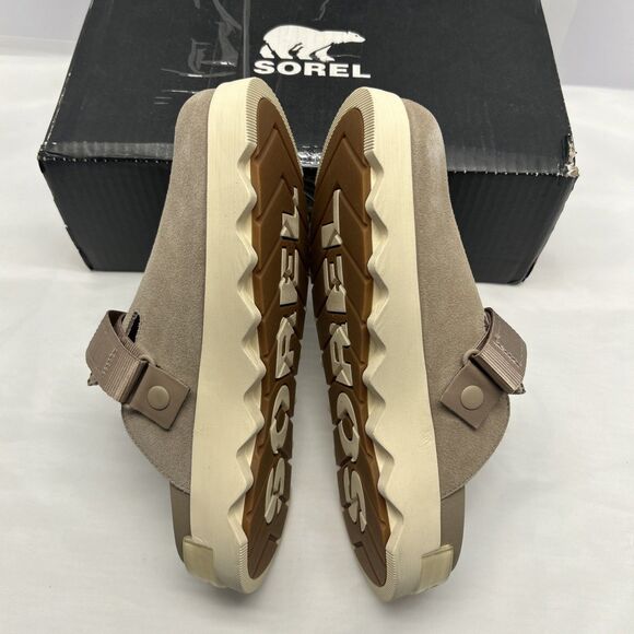 Sorel Vibe Clog Slip On Taupe Adjustable Strap Non Slip Size 8.5 Women NEW - Picture 3 of 9